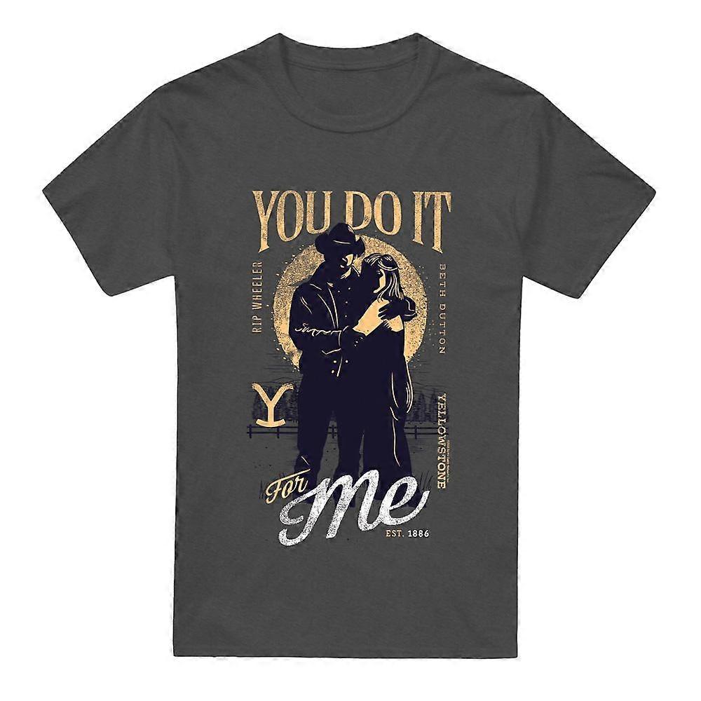 Yellowstonské unisex dospělé tričko You Do It for Me Rip & Beth