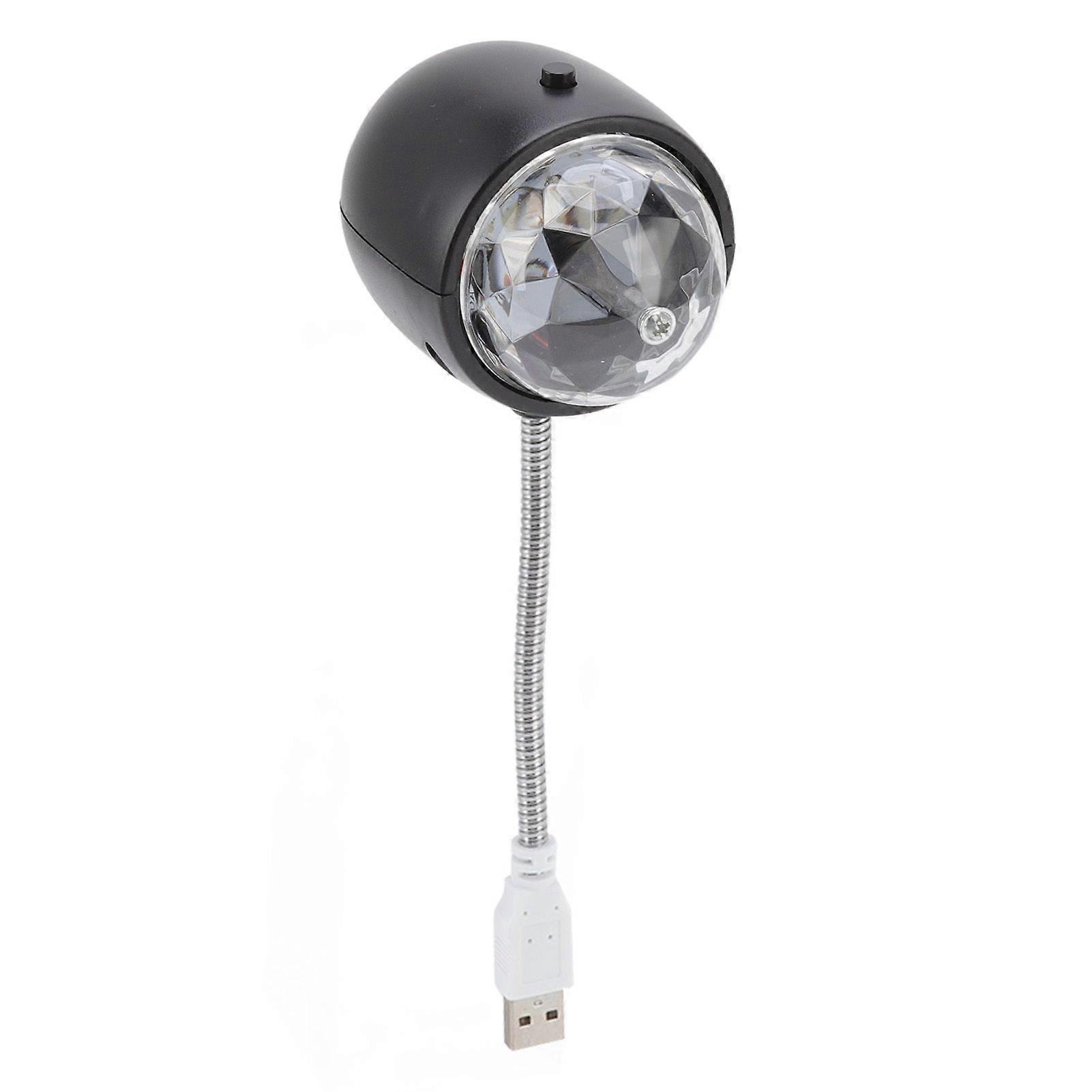 USB projection lamp automatic rotation 2 modes reading lamp roof starry night light suitable for bedroom party bar
