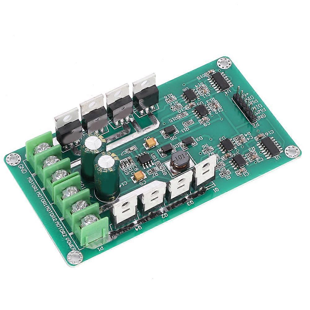 Industrial 15A Dual Channel DC Motor Drive Module With Brake Function Electronic Component