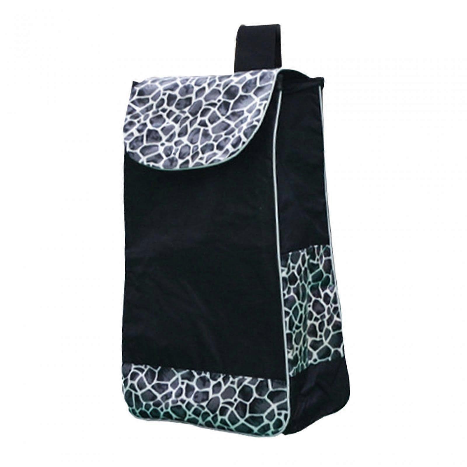 Reusable Shopping Bag Portable Shopping Cart Bag Large Capacity Foldable Grocery Bag for Camping and Daily Errands