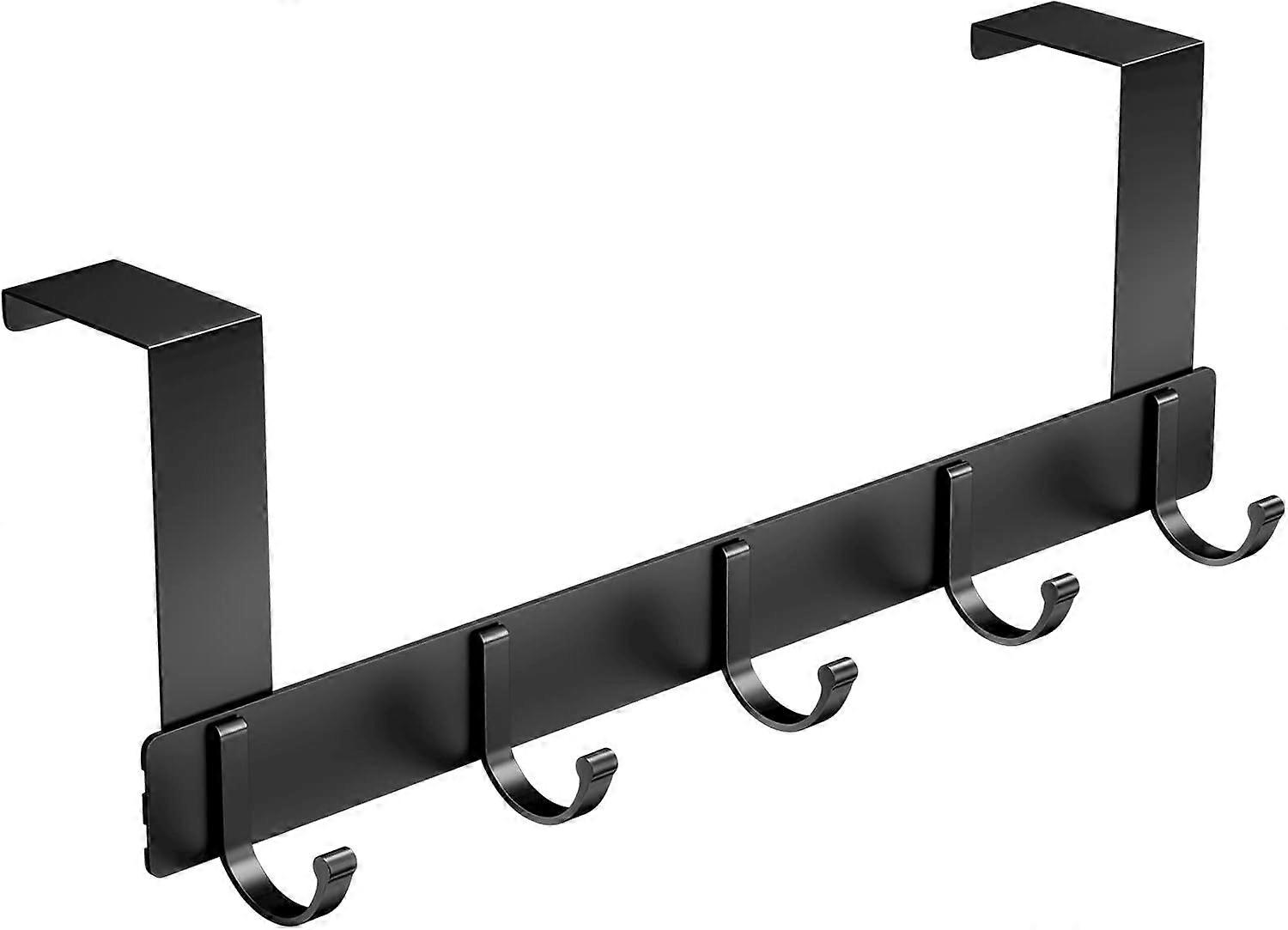 Door Hooks Coat Rack with Aluminum No Drilling Required
