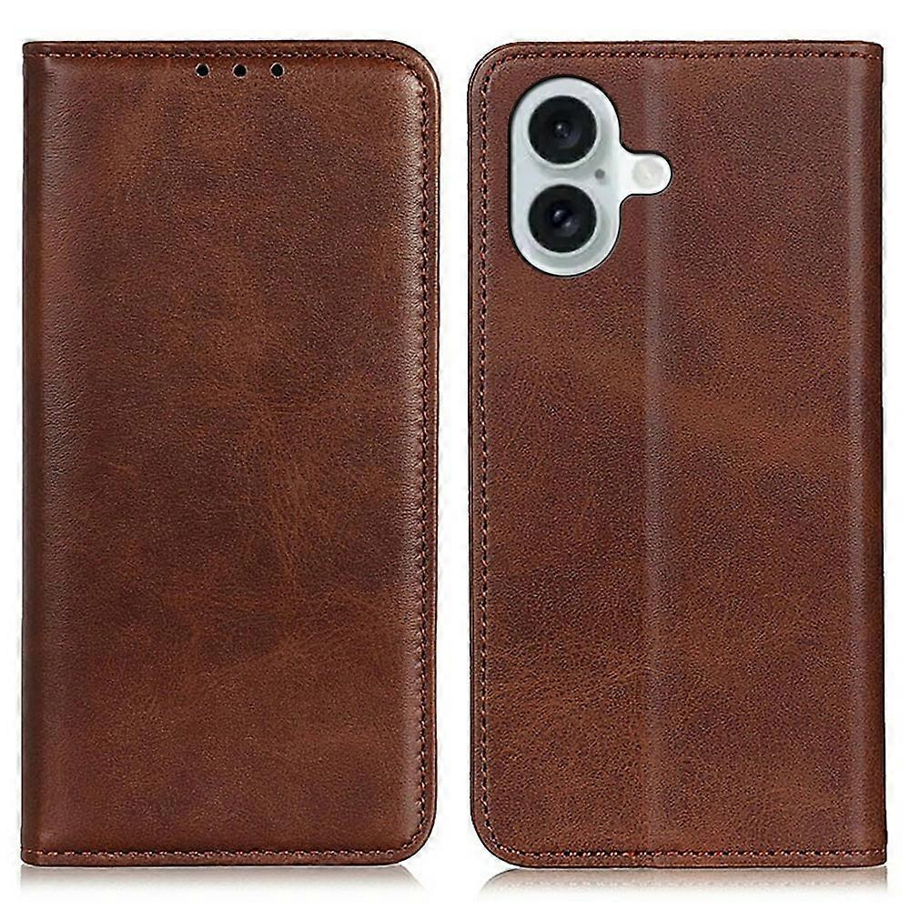 For iPhone 17 Case Split Leather Flip Wallet Phone Cover