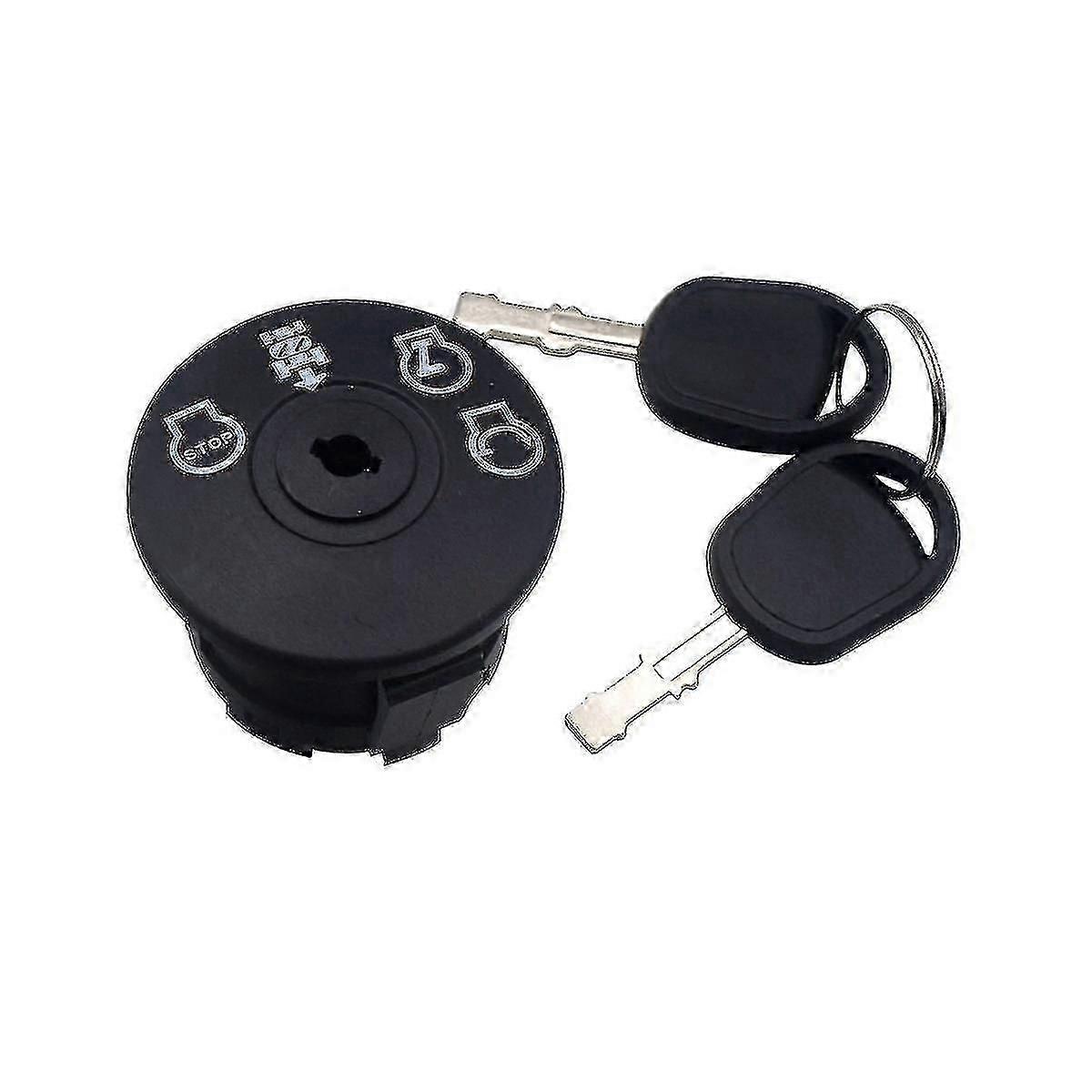 Ignition Switch 4 Position with Key for Riding Lawn Mower Tractor 193350 532193350-YuJia
