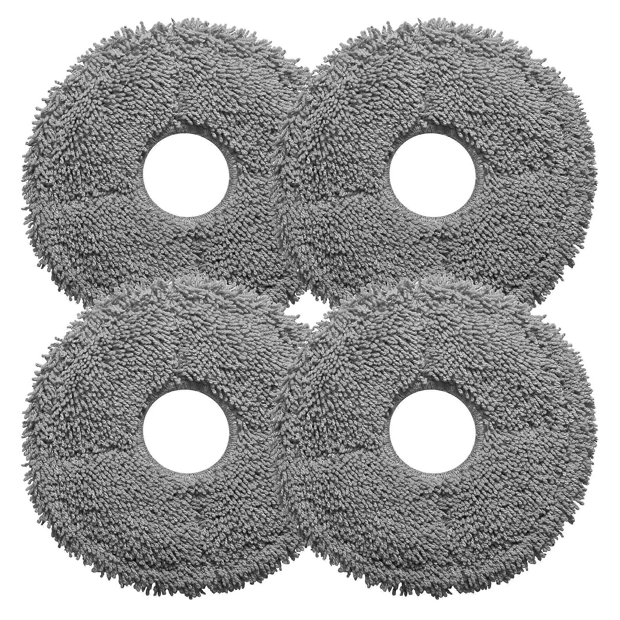 2x Pairs Replacement Mops for Bot L10s Pro, Up to 180rpm, Constant Pressure, Thorough Floor Cleaning