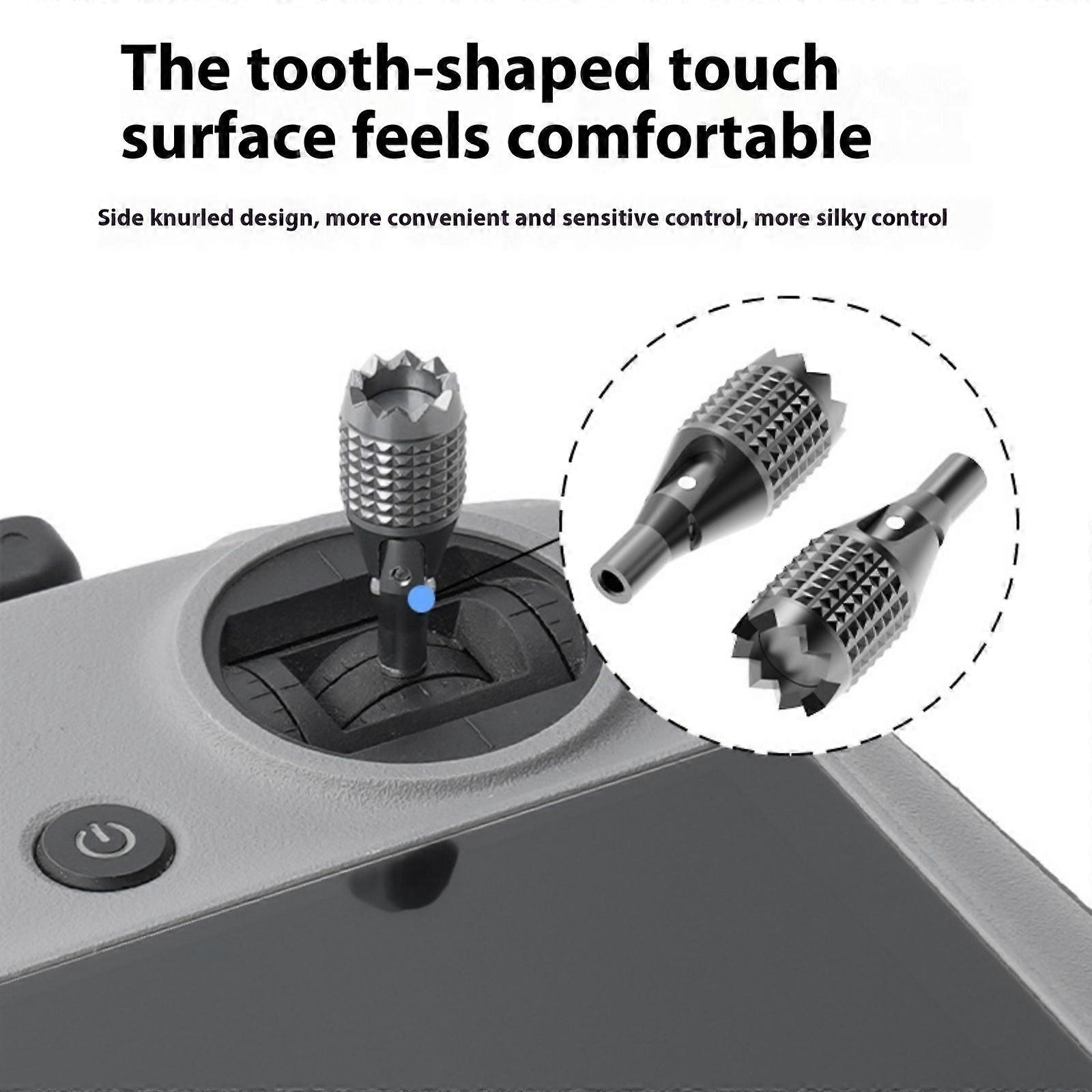 Foldbar tommelfinger vippe til droner fjernbetjening droner controller pinde vippe joystick quadcopters fly droner flerfarvet