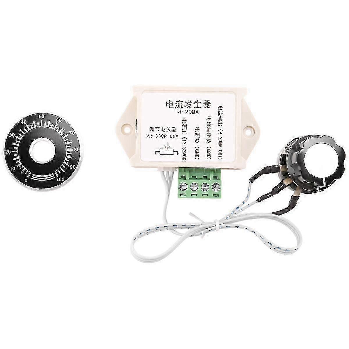 4-20mA Signal Generator Module, Adjustable Analog Current Source for Industrial Testing Equipment