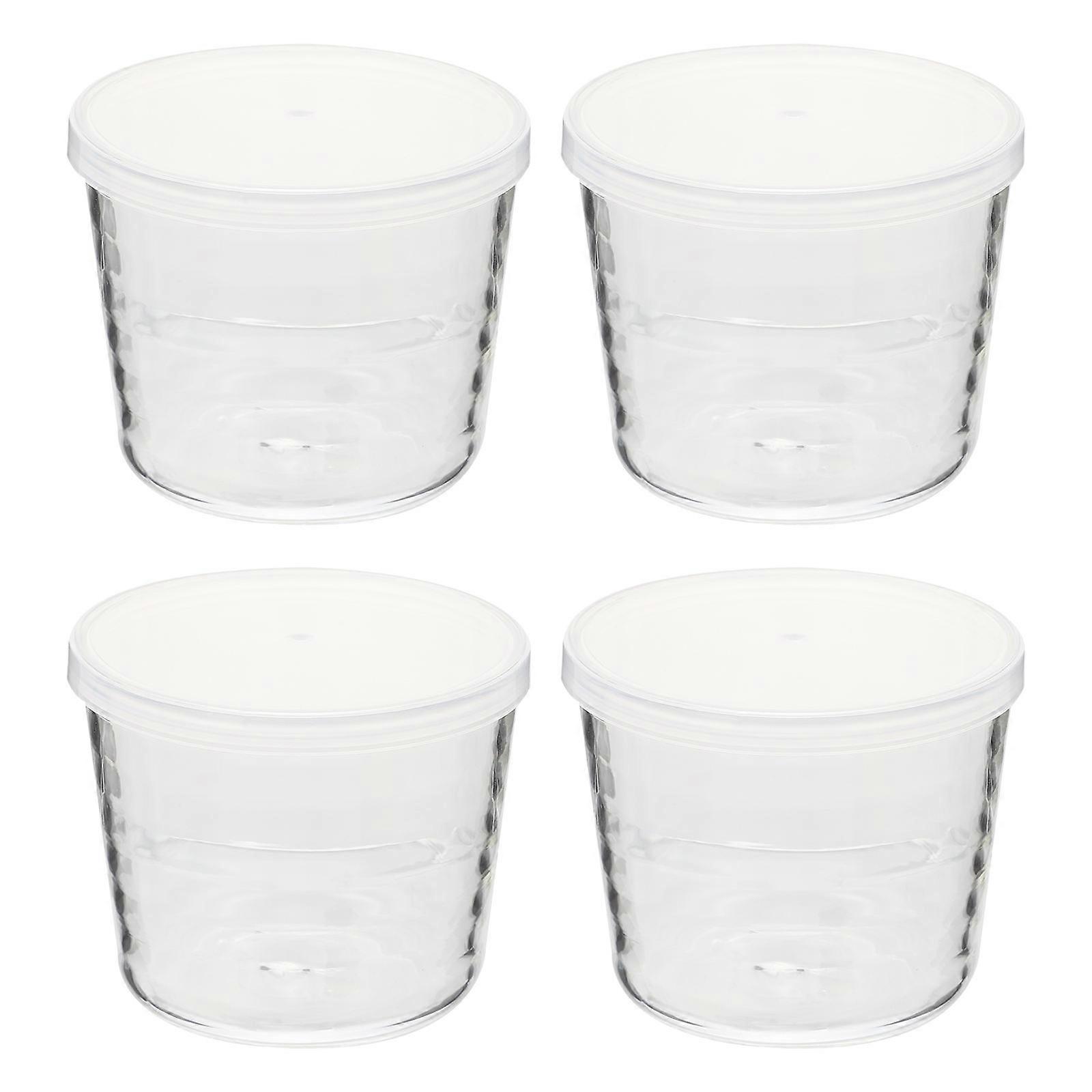 Multipurpose Glass Mug for Home Use Transparent Heat Resistant 200ml Juice Milk Cups with PE Cover