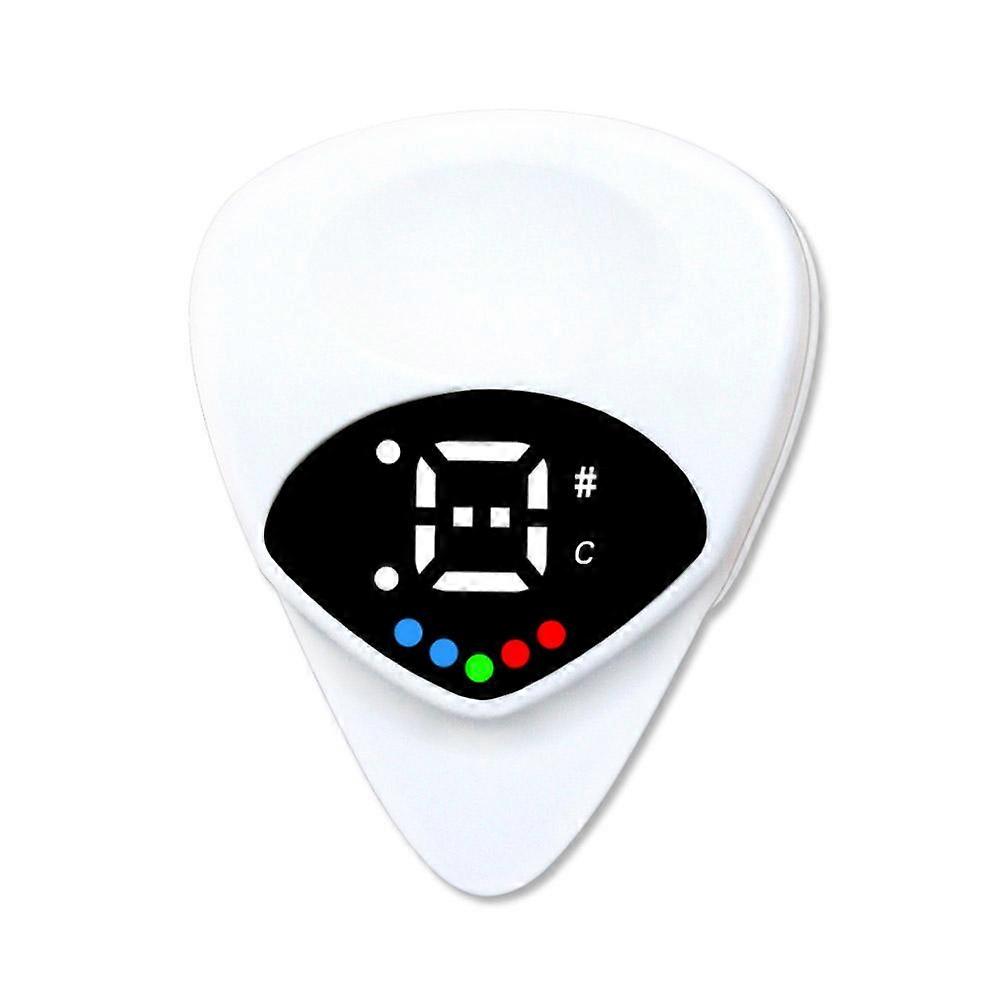 Pick tuner (A) $ Pick tuner guitar thickness 0.66mm can display twelve equal temperament notes