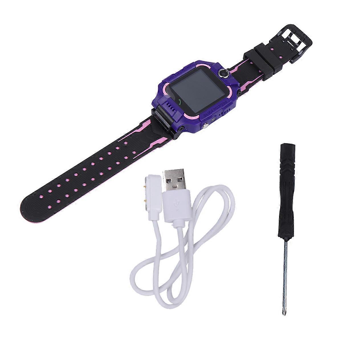 Digital Wristwatch with Rotatable Flip Cover, Remote Voice Monitoring, and Outdoor Activity Tracking for Students