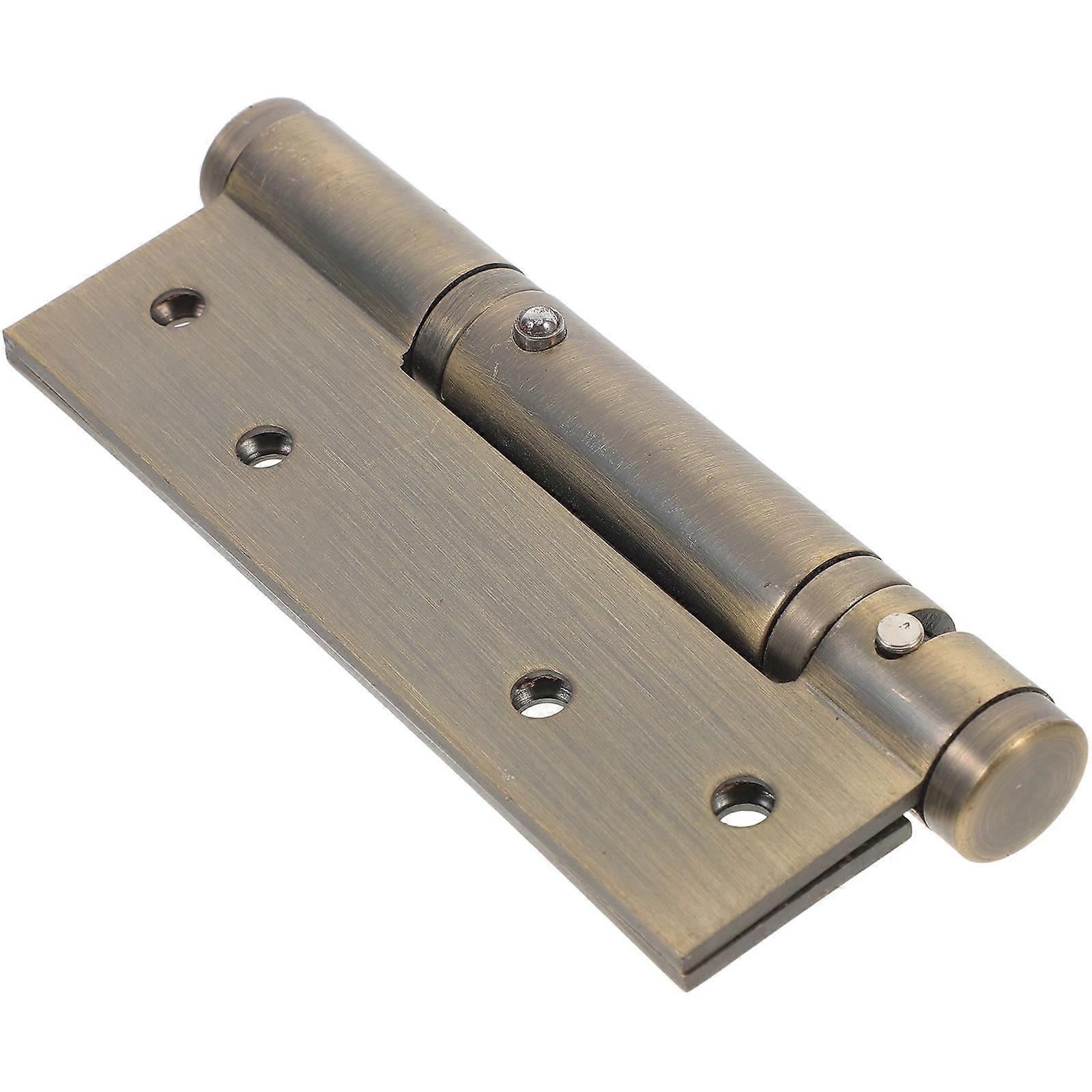 Door Hinge with Heavy Duty Self-Closing Capability for Multiple Environments