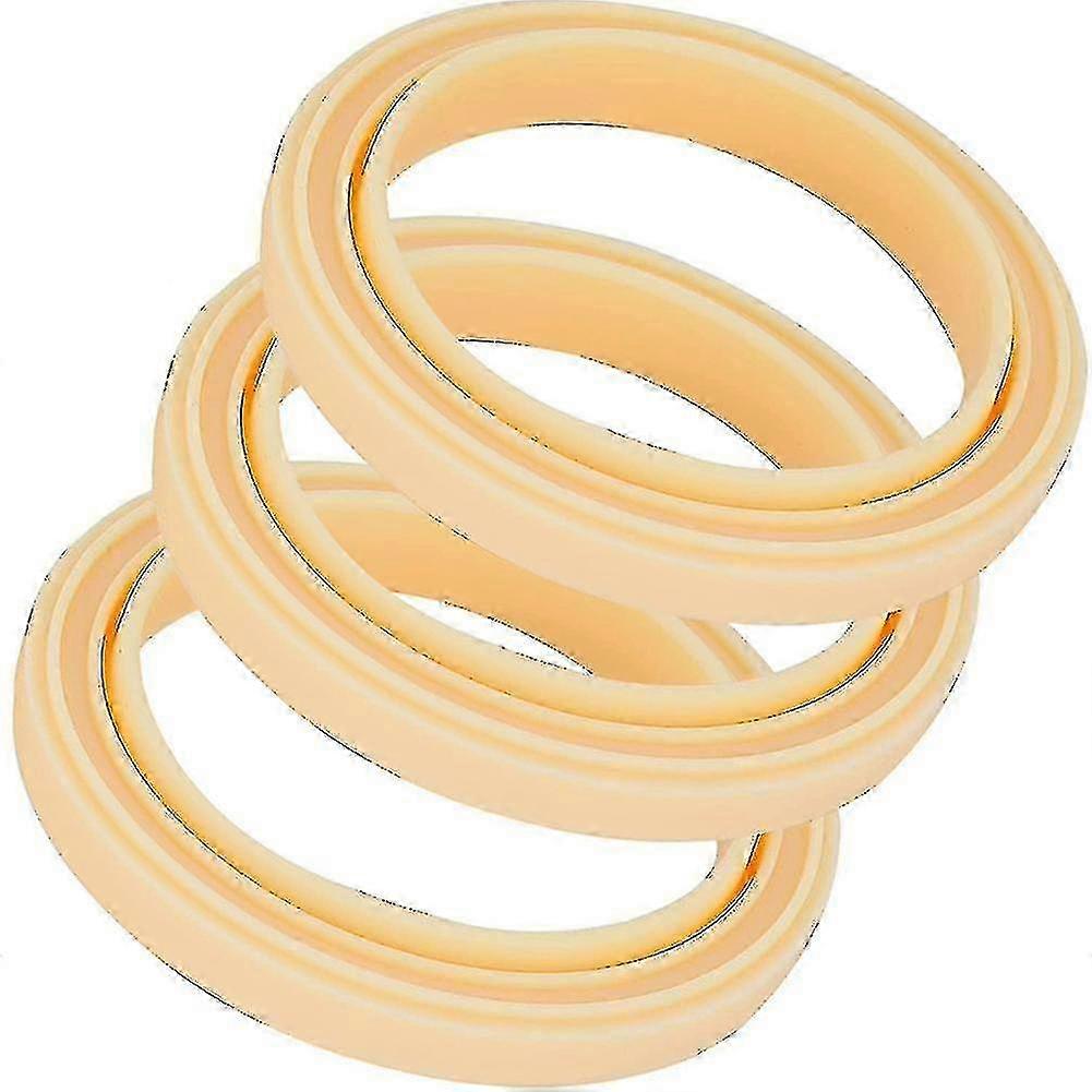 3-Pack Silicone Grouphead Gasket, 54mm Replacement Ring for Espresso Machines (Compatible with Multiple Models)