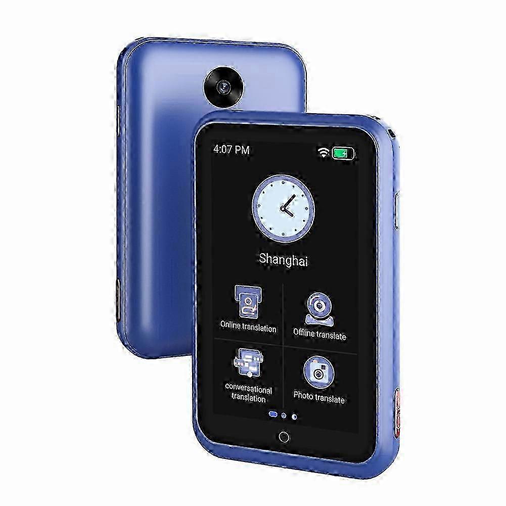 S30 Voice Translator Chatgpt Multi-language 4g Sim Realtime Translation Device For Travel Learner Intelligent Translated