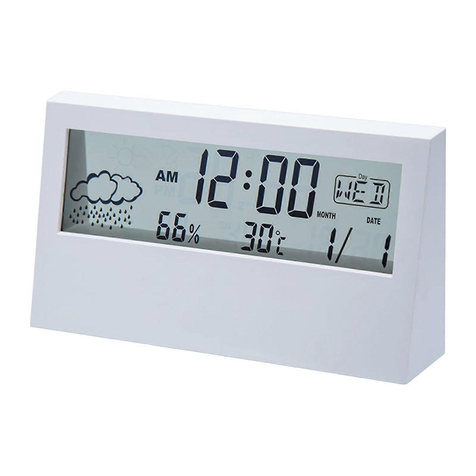 Digital Alarm Clock Compact Exquisite LED Practical for Shelf Indoor Desktop