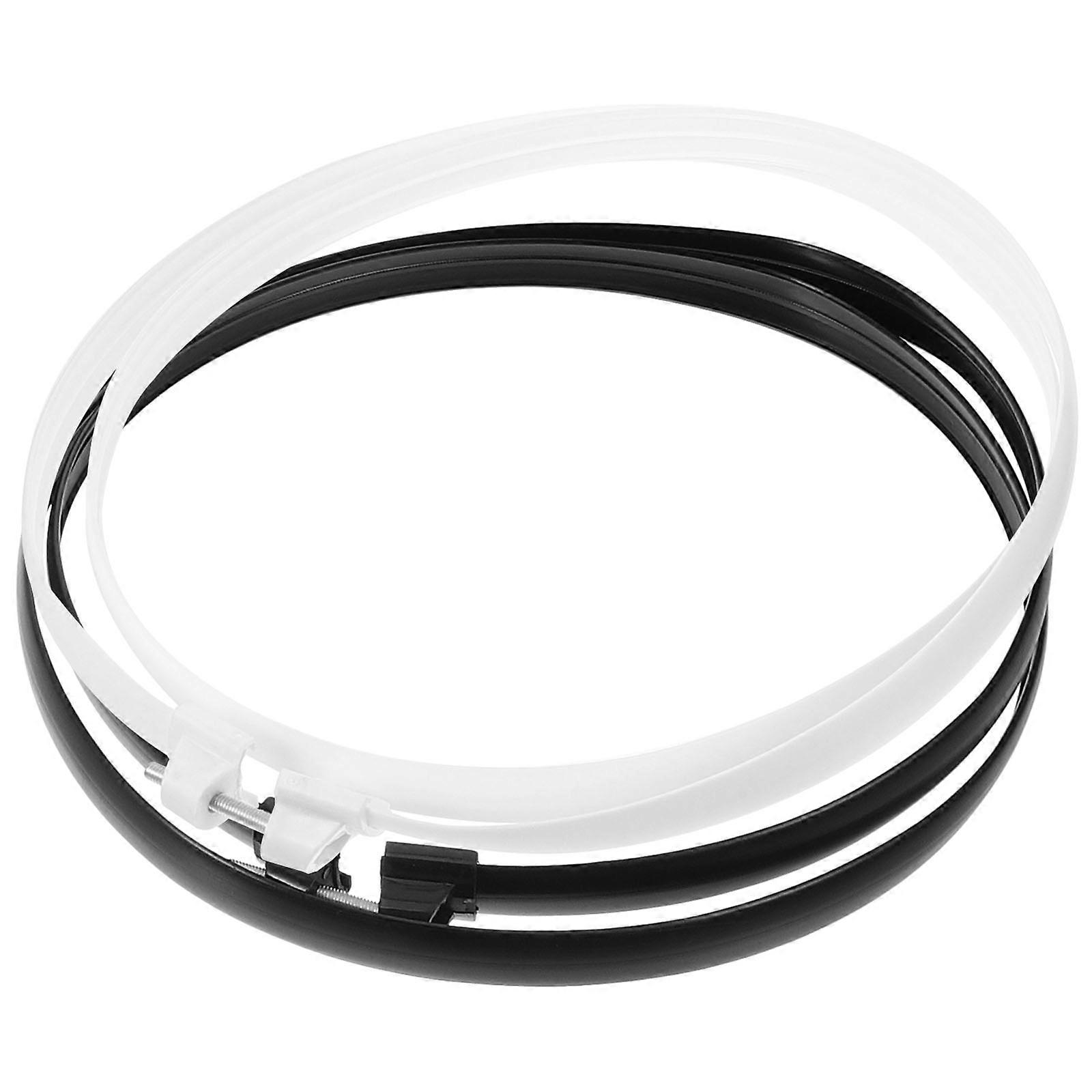 2pcs Plastic Fan Fixed Net Hoop Binding Rings Replacement for Electric Fan Accessories, Sturdy and Stylish Design