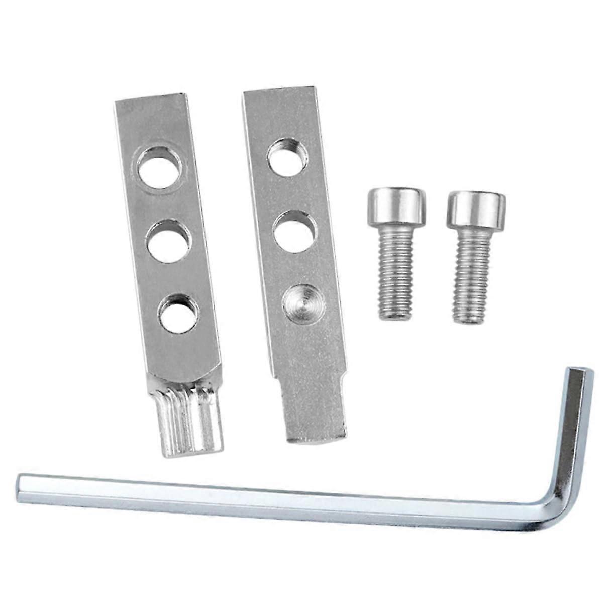 Water Pipe Thread Remover Set, Steel Broken Faucet Extractor, Defective Tap Screw Extractor, Silver Tool Kit