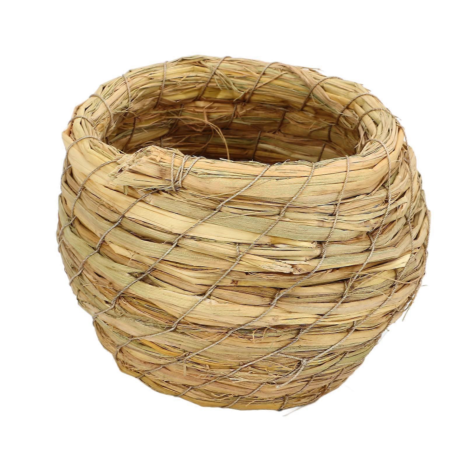 Bird G Hut, waterproof parrot centimeter Sparrows Comfortable handwoven birdhouse for