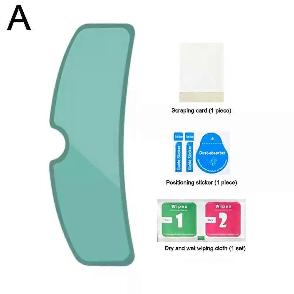 Universal Motorcycle Helmet Anti-fog Patch Multi-functional Vision Helmet Rain Patch Nano Coating Film