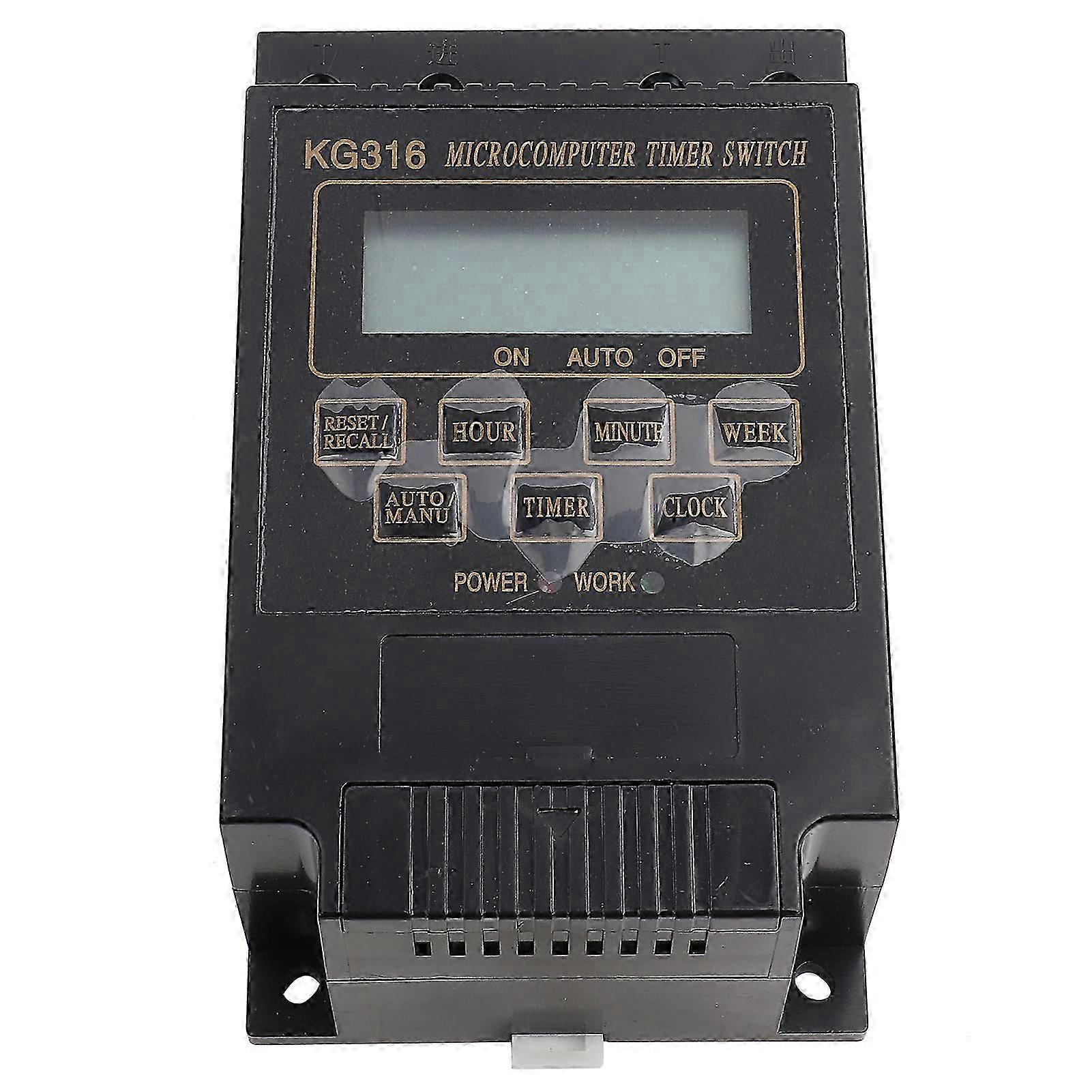 LCD Digital Microcomputer Control Power Timer Switch Time Relay (AC110V)