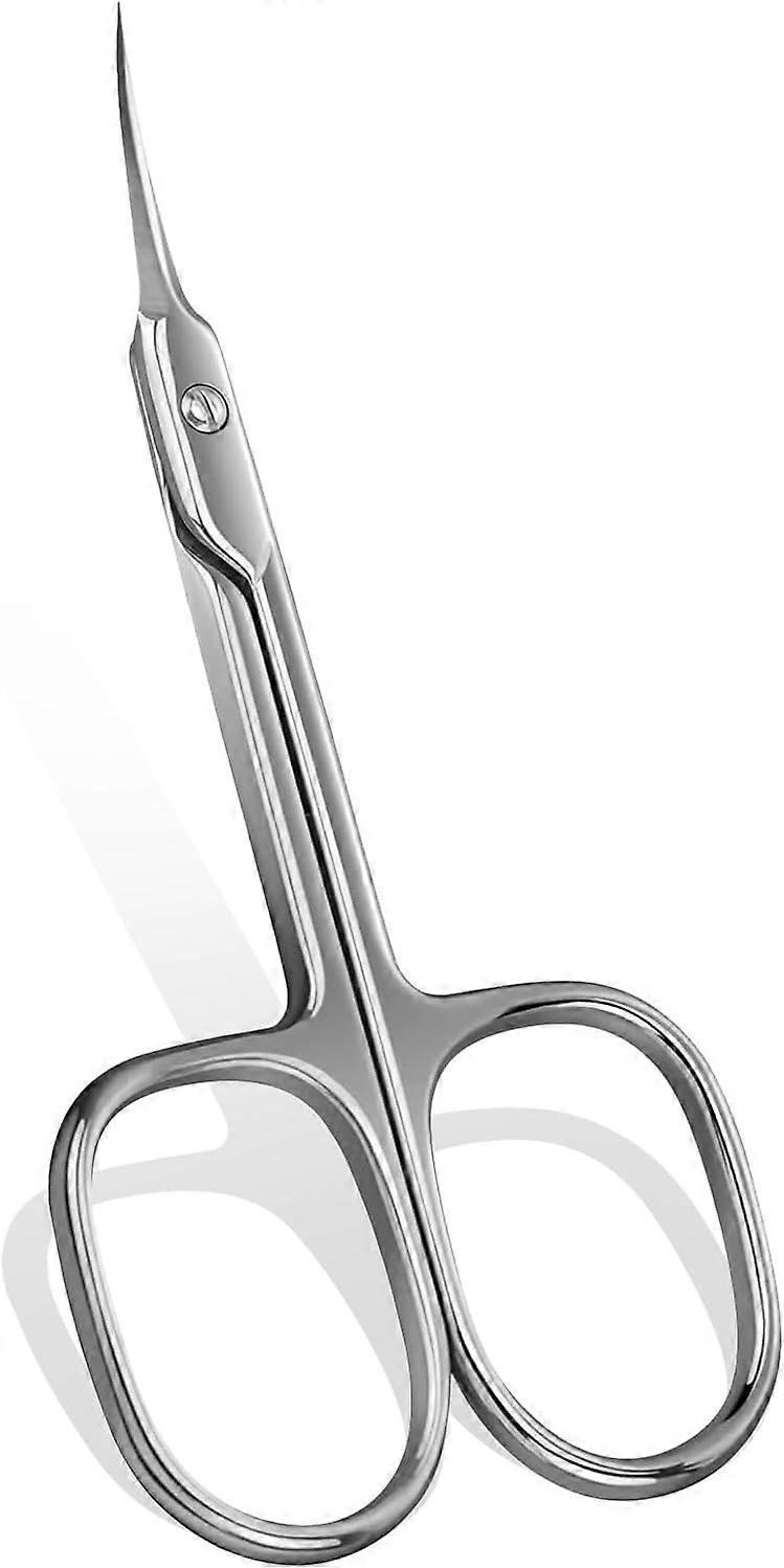 Cuticle Scissors with Curved Tip, Portable Scissors Professional Cuticle Scissors, Multifunctional Manicure Cuticle Trimmer
