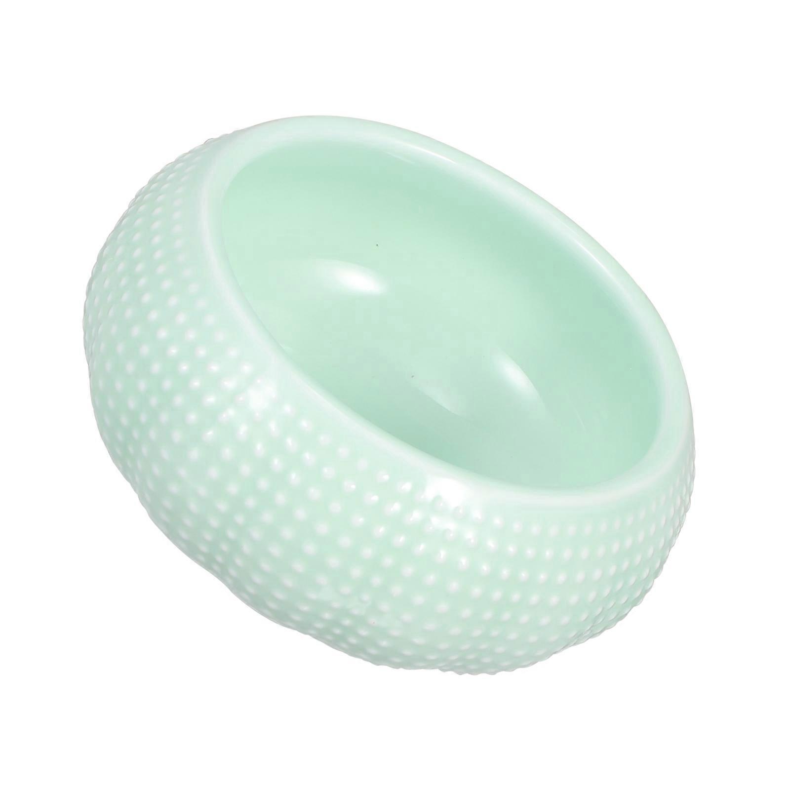 Ceramic Sauce Container Round Simple Design For Living Room Party Use 9x9x4.8cm 1Set