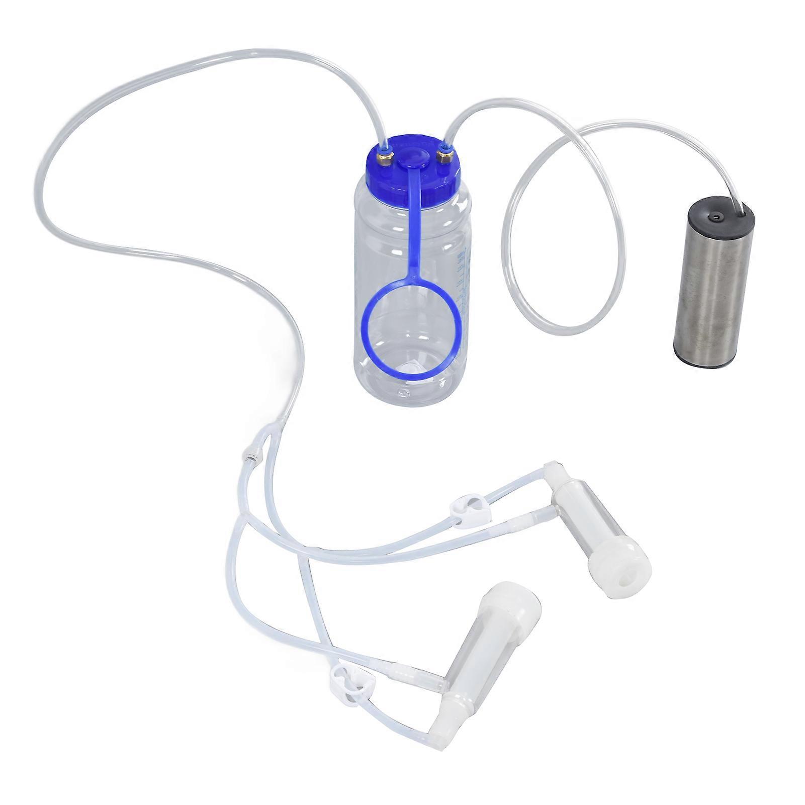 Electric Milking Machine Kit Portable Minitype Milker Machine for Goat Cow Sheep 100‑240VAU Plug