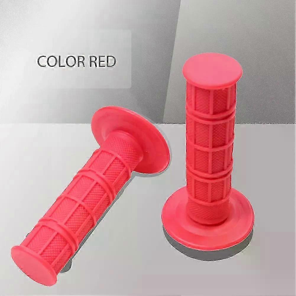 7/8'' 22mm Universal Motorcycle Rubber Handle Grips for Compatible Brands Enduro MX Offroad Handlebar Grips
