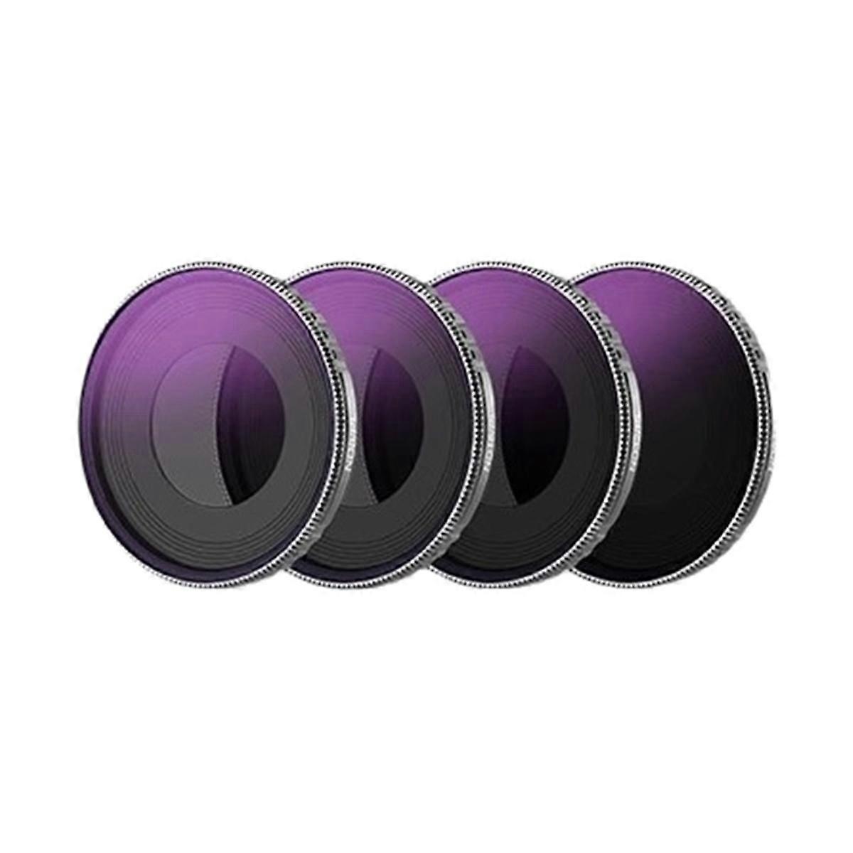 ND Filter Set for Action 4 ND8/PL ND16/PL ND32/PL ND64/PL Filters Kit Action Camera Accessories