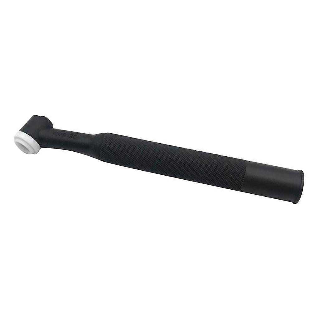 Welding Torch Stubby Gas Lens TIG Water Cooled Argon Arc Welding Torch Head Welder Black 18x3x3cm Welding 1Pack