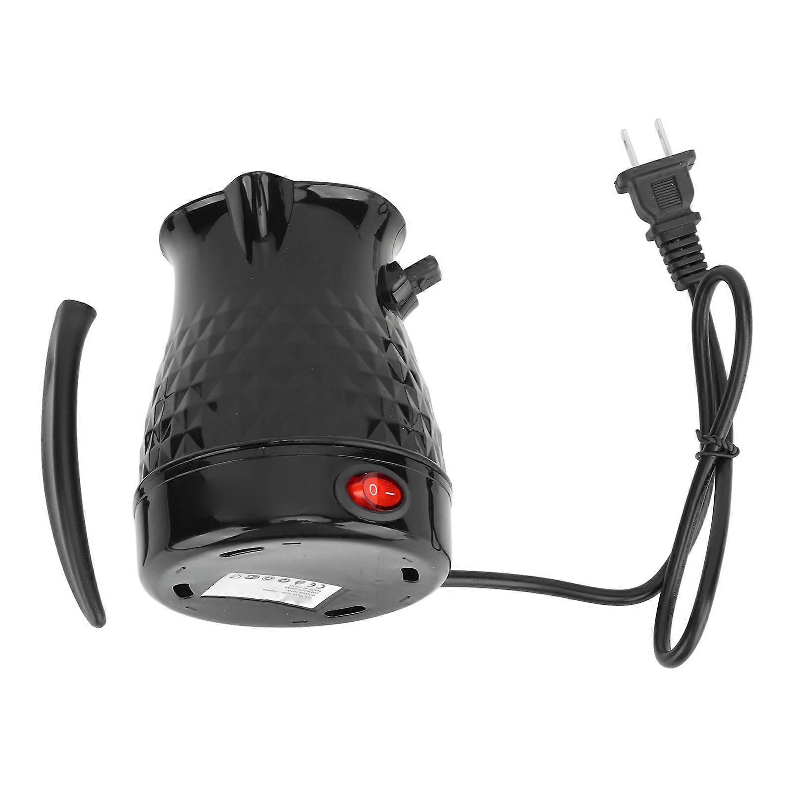 600ml Electric Coffee Maker with Anti Scald Feature Even Heating System and Removable Handle for Safe Easy Brewing