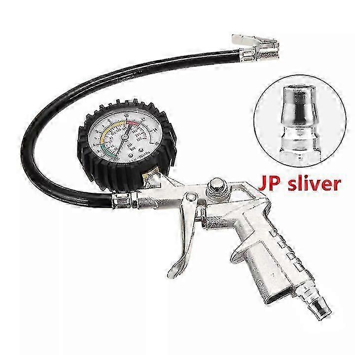 0-220psi Air Tyre Inflator With Gauge For Car Van Tire Tool Tire Inflator Gauge Gun Pressure Guage Tester Air Compressor