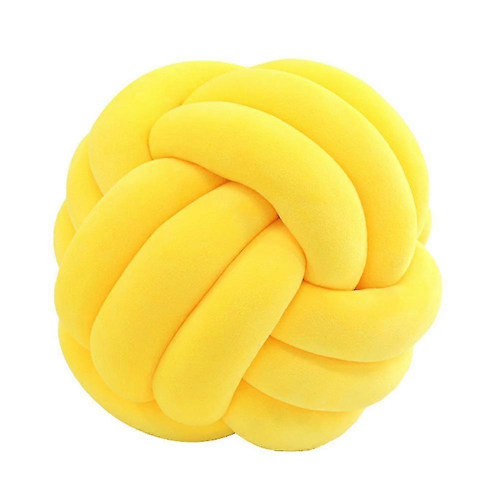 27cm Soft Knot Cushion Knotted Ball Pillow Decorative Throw Pillow for Home and Baby Nap