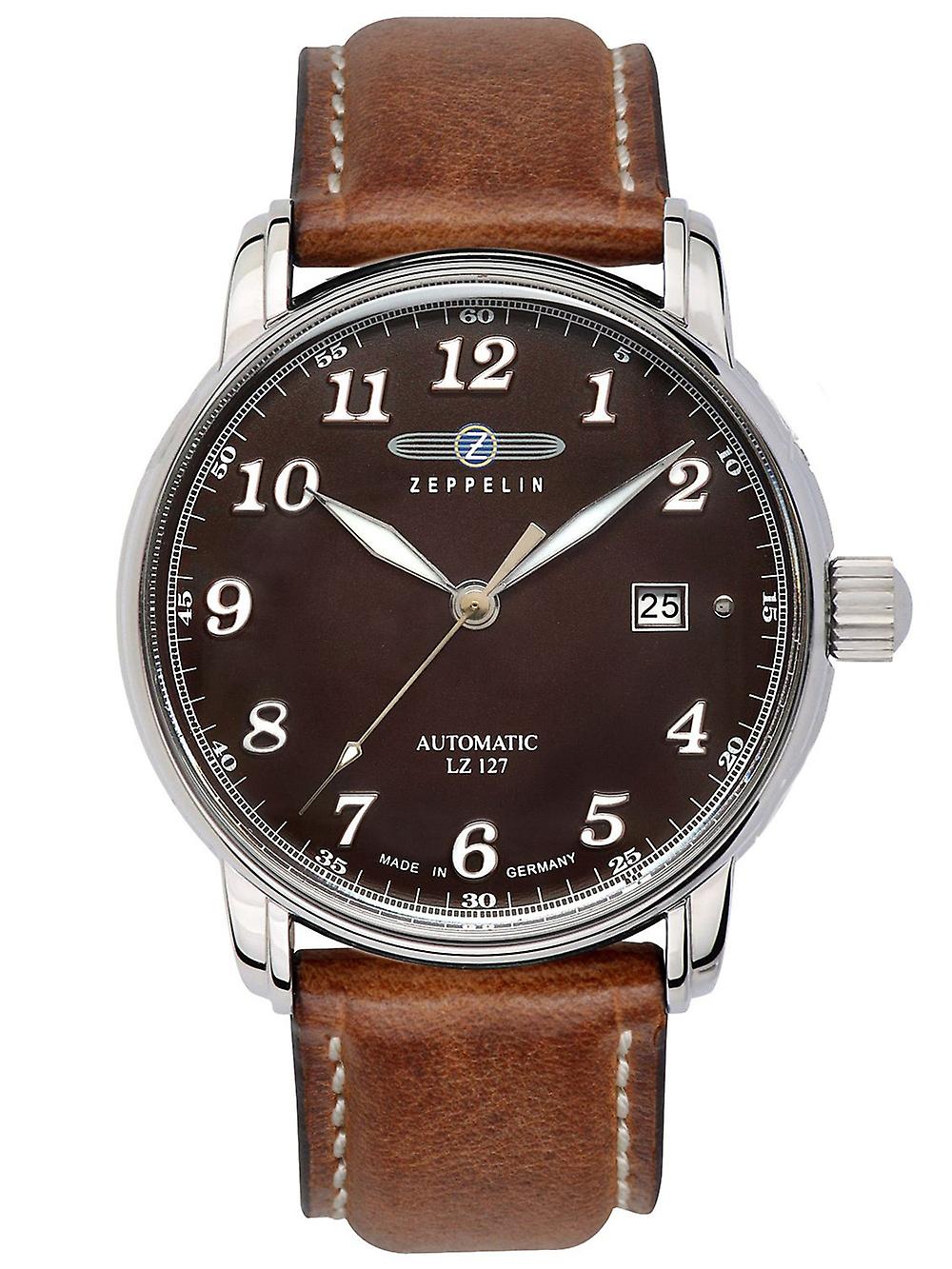 Zeppelin 8656-3 Graf Zeppelin Automatic Men's Watch 40mm 5ATM
