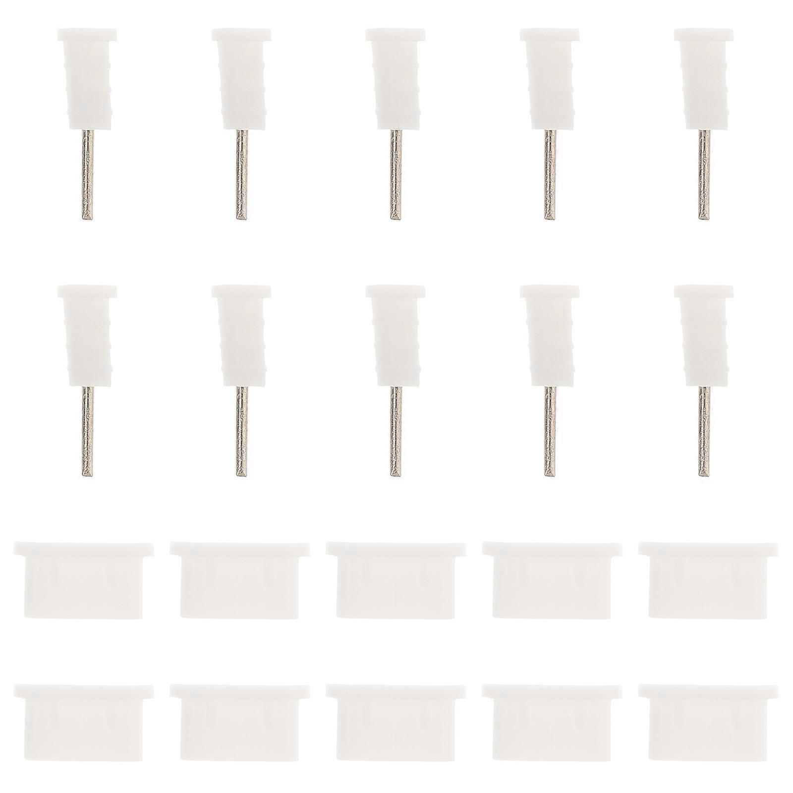 Type C Plug Cover Charging Port Silicone Covers For Usb Type- Devices 10Pairs