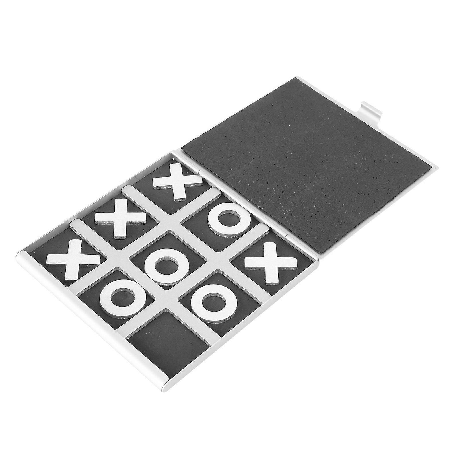 Toe Puzzle Game for Kids with Aluminum Material Black Color Compact and Lightweight 1 Set