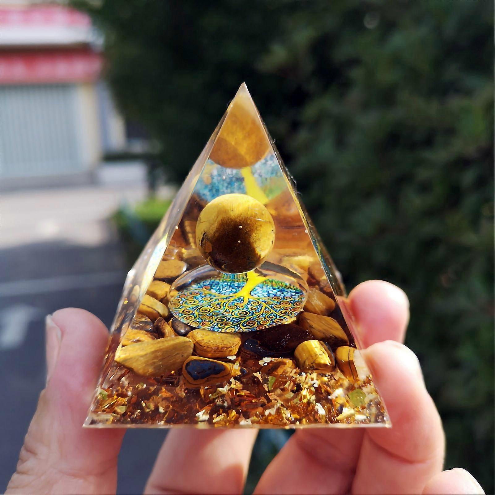 2025 Latest Model  Orgone Pyramid Epoxy Process Exquisite Beautiful 5cm
