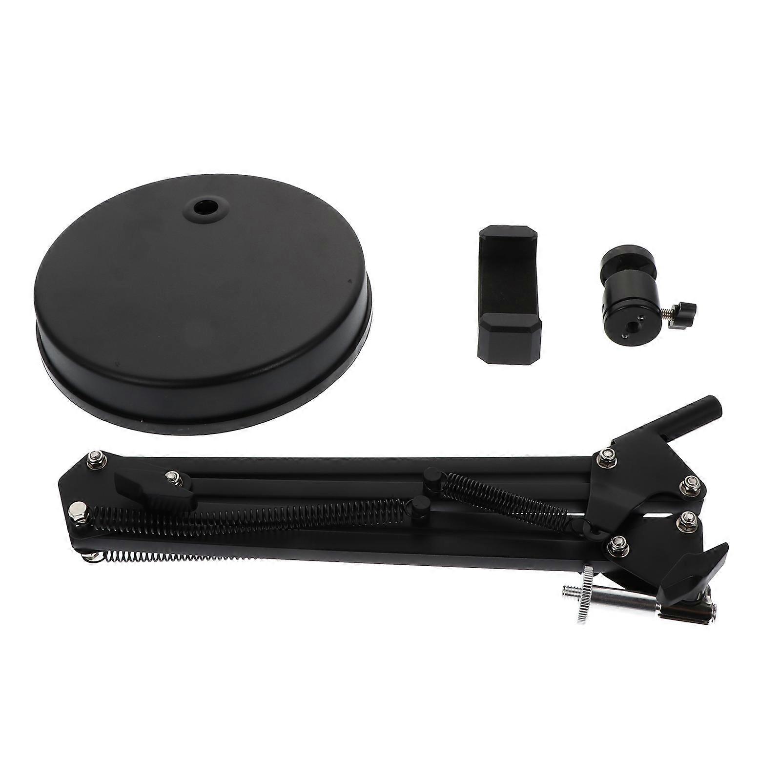 Wall Mount Camera Bracket Stand Iron Suspension Arm Height Adjustable 360 Degree Angle Adjustment 1 Set