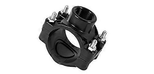 Drilling Clamp for Sprinklers PE Pipe Connector 25-70 mm, 40 mm x 3/4 Inch, Durable Quality, Compatible with Various Sizes