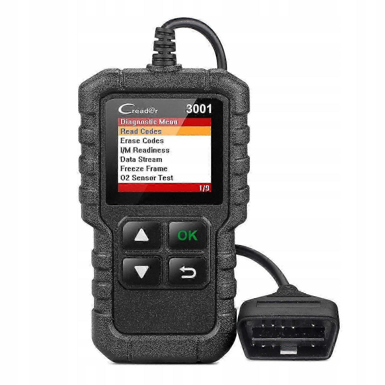 Start Car Computer Diagnostic Tool Cr3001 Obd Ii Full Function Card Reader Code Obd2 Scanner Auto Parts