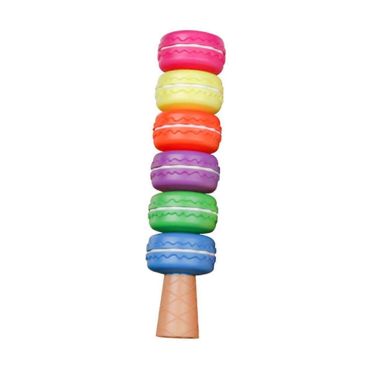 1 set of colorful macaron highlighter pens for fluorescent markers,  for creative drawing fun, notes, and DIY projects.