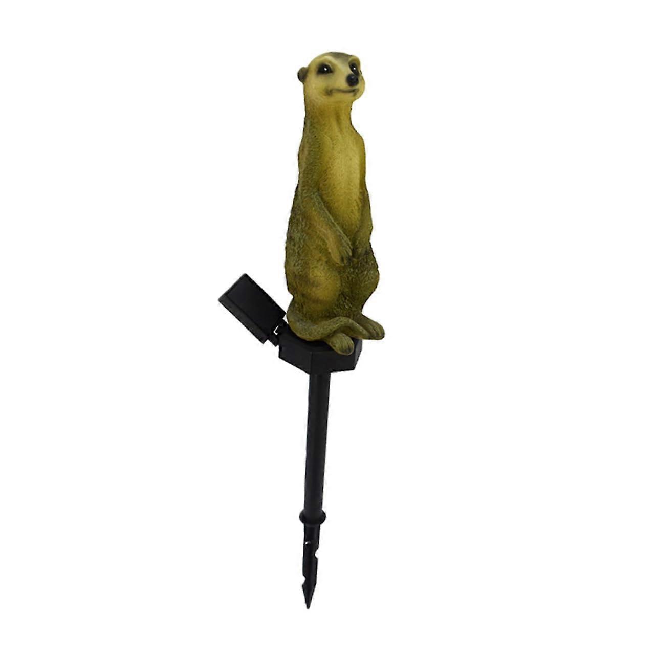 Solar Garden Decoration Meerkat Shape Waterproof Landscape Lighting