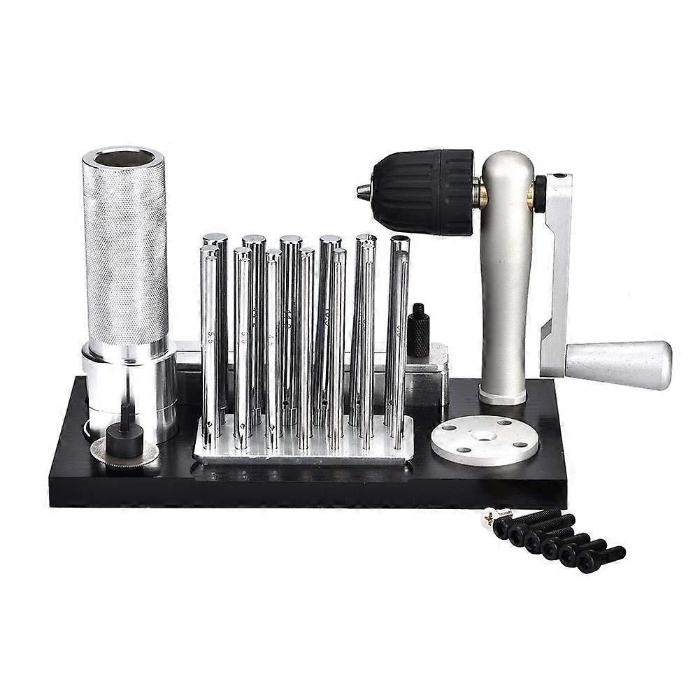 Stainless Steel Ring Jump Tool, 2mm12mm Spindles Ring Maker Tool for Jewelry Makers, Pole Roller Spinner 20*Spindles