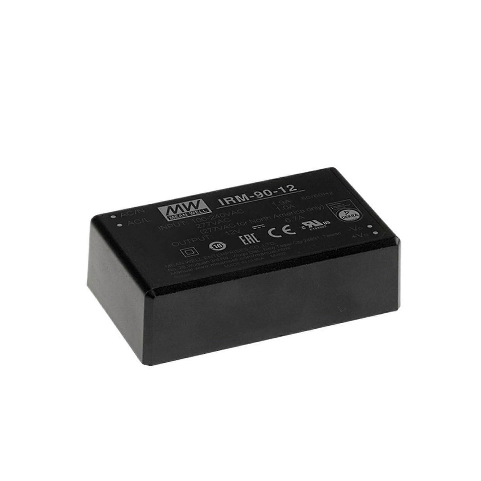 1PCS IRM90 Series IRM9012 IRM9024 IRM9048 Switching Power Supply 12/15/24/48V 90W ST Green Terminal Power Module (IRM9012) IRM9012 90W