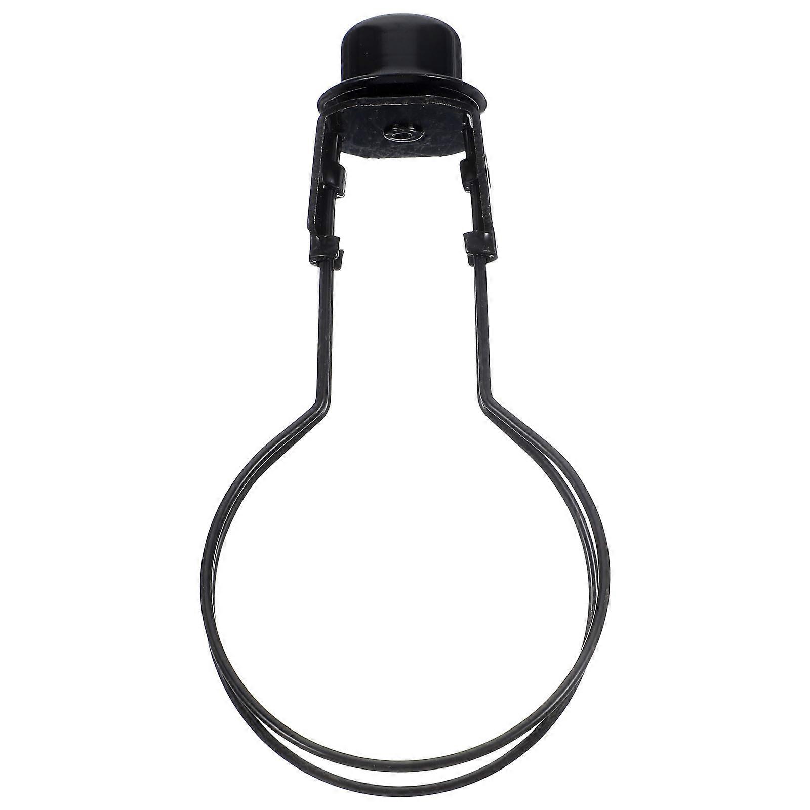 Clip On Lamp Shade Adapter Bracket for Table and Floor Lamps, Iron Bulb Holder, DIY Lighting Fixture for Stable Lampshade Mounting, Suitable for Home
