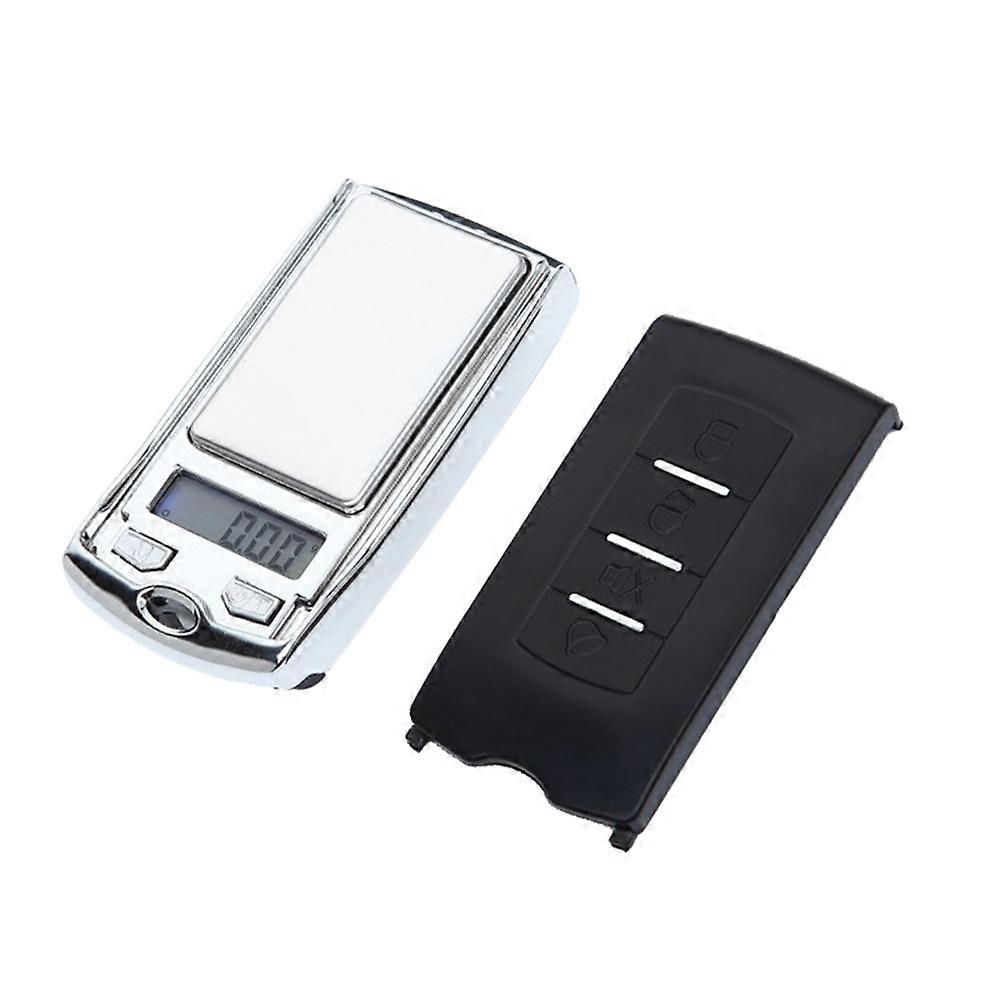 Mini Portable Electronic Scale Precise Scales For Weighing Small Items 11.4 X 6.3 X 1.4Cm High Precision Stainless Steel 1 Set