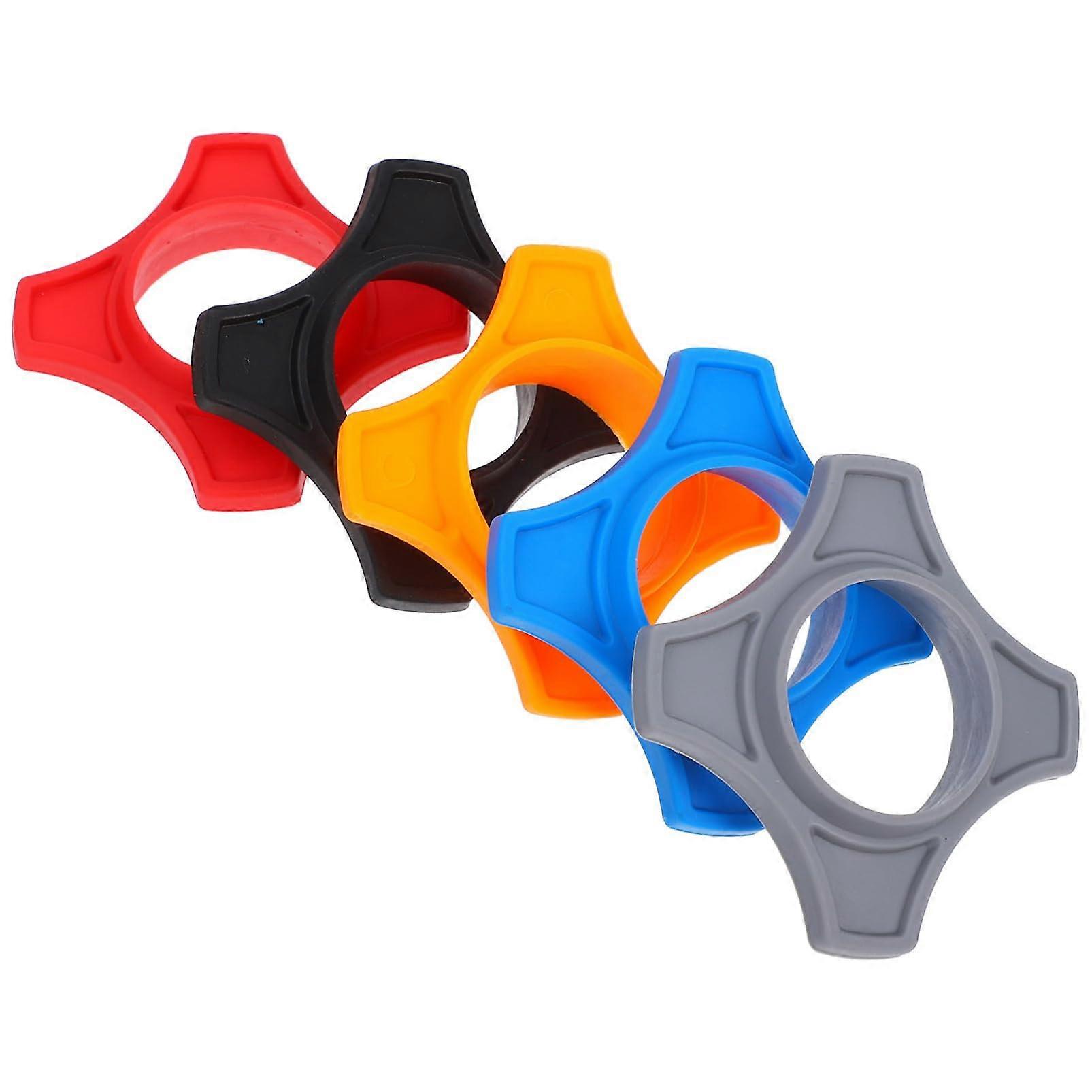 Microphone Silicone Stands Pack of 5 Non-Slip Anti-Microphone Rings for KTV Compatible with Standard Microphones