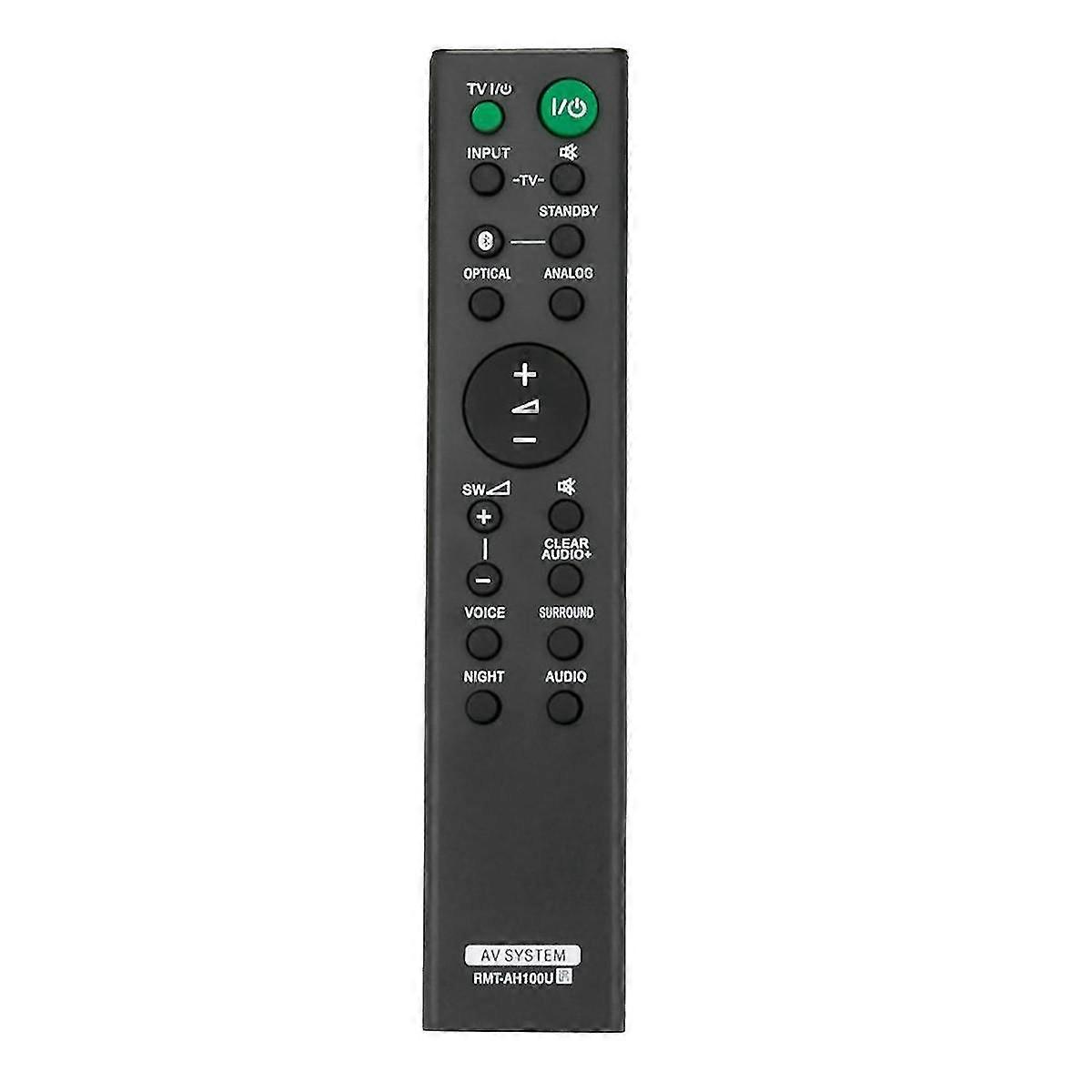 -AH100U Byt ut fjärrkontrollen för HT-CT180 SA-CT180 HTCT180 SACT180 Sound Bar-ljudsystem