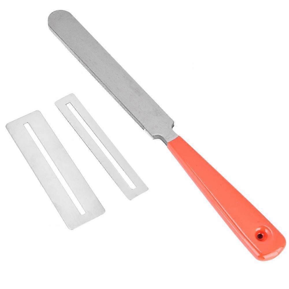 Guitar Fret File Set Stainless Steel Grinding Tool For Fret Leveling And Fingerboard Protector Kit