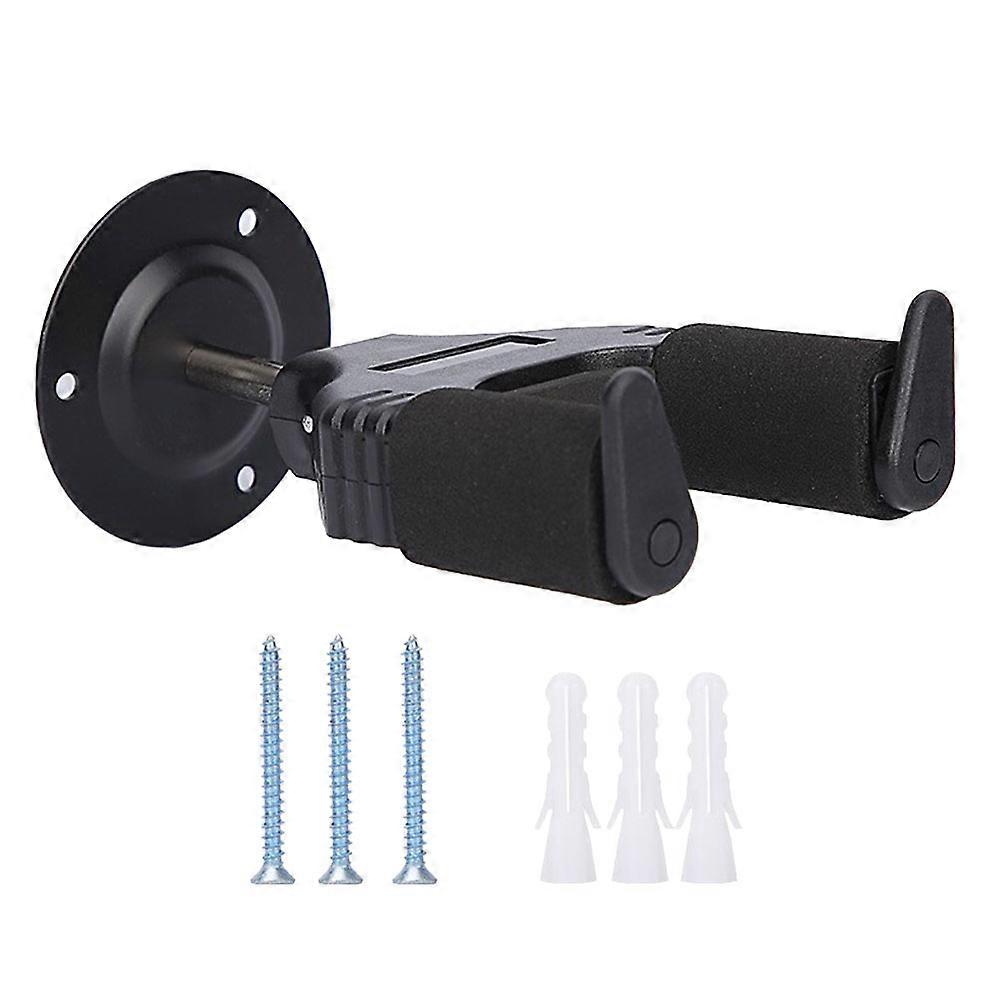 Durable Guitar Wall Hanger Set Universal Hook for Ukulele & String Instruments, Easy Install Wall Mount for Stable Support
