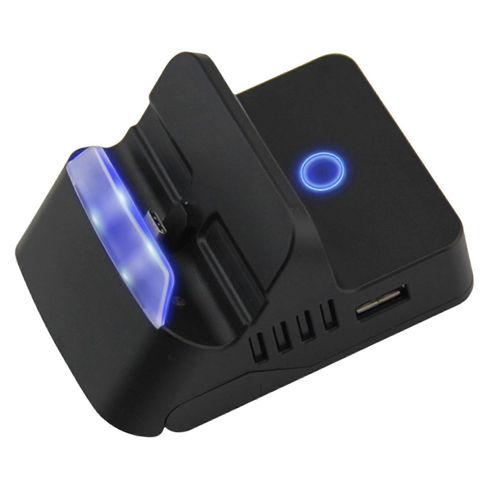 Multifunctional Charging Stand with HDTV 2.0 Interface Output and 2xUSB3.0 & 1xUSB2.0 Port Multicolor