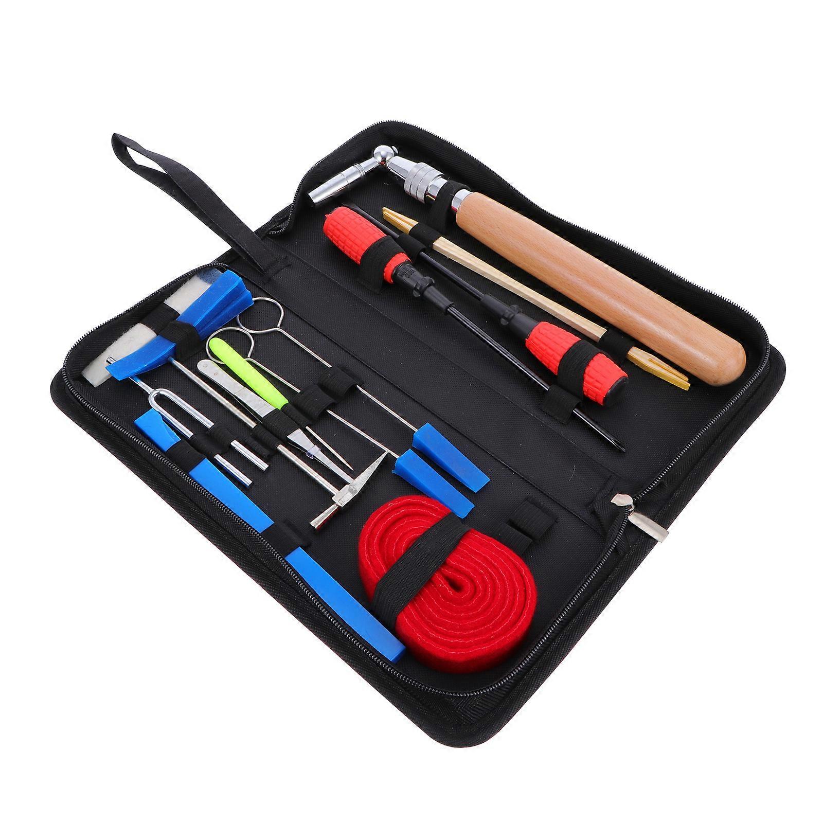 Metal Tuning Hammer Piano Tuner Tool for Occasional Users and 16Pcs